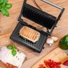 Panini grill TEESA, toster, opiekacz, 1000W, 3 pozycje